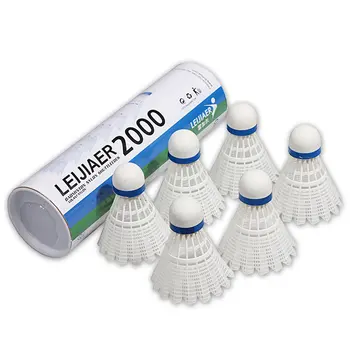 

2000 Competition Nylon Badminton Resistant Nylon Ball Indoor And Outdoor Training Ball Competition Training 6Pcs