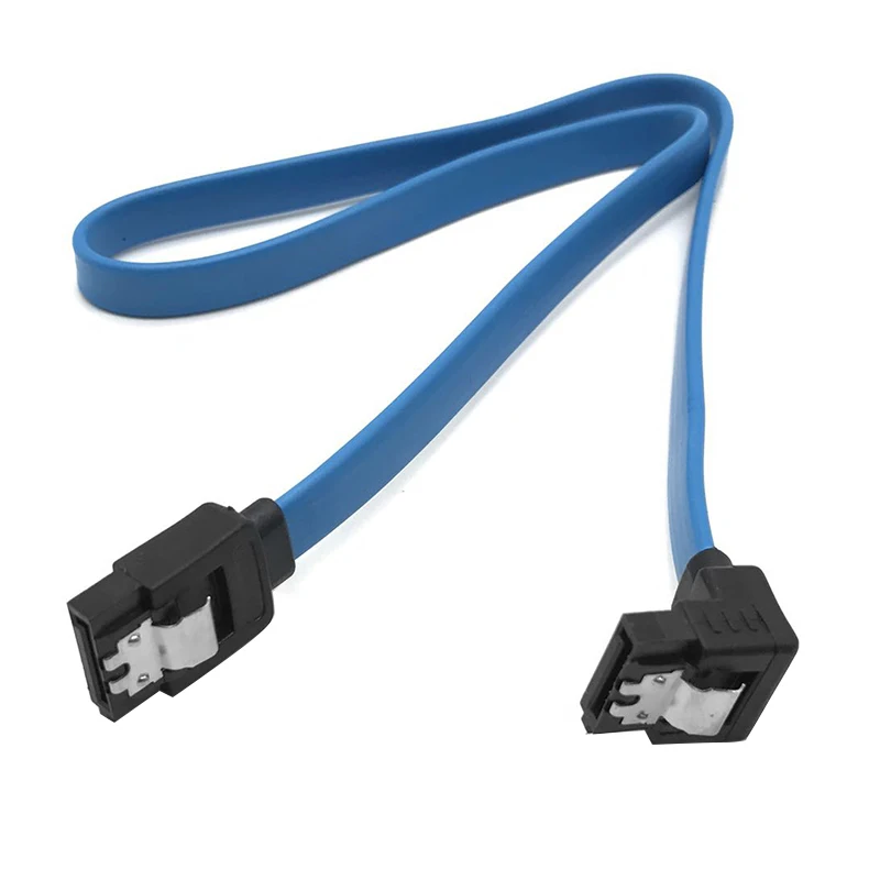 Para Cable SATA 3,0 a disco duro adaptador SSD Cable HDD recto 90