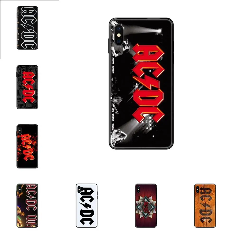 Rock Band Ac Dc для Xiaomi Mi Note A1 A2 A3 5 5s 6 8 9 10 SE Lite Pro Ультра мягкий чехол телефона | Мобильные