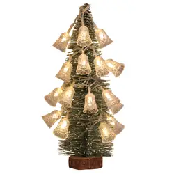 2,5 м/5 м 20/40 светодиодный s светодиодный Рождественский фонарь, праздничные украшения для детей, подарки, рождественские колокольчики
