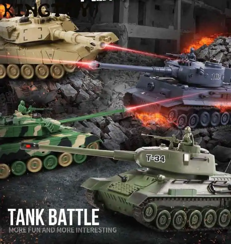 large toy tank