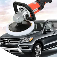220V Высокая Скорость, полировальная машинка для автомобилей с эксцентриковым, 6 переменной Скорость 1400 Вт высокой мощности Мощность автомобиля-полировщик для автомобиля Краски уход, полировка воском коврик капота