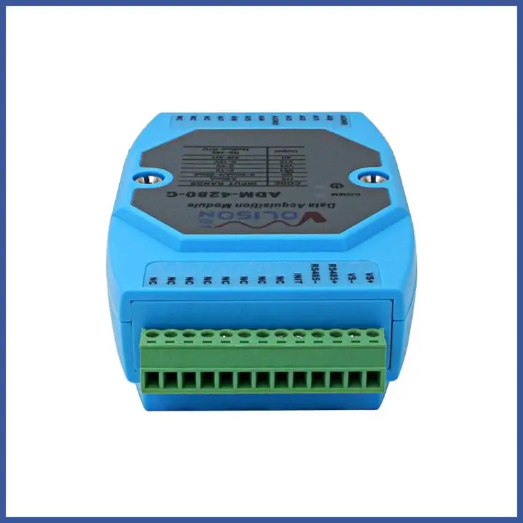 ADM-4280-C 8-канальный аналоговый модуль сбора 0-20mA 0-10В 4-20ma до 485 ток Напряжение с