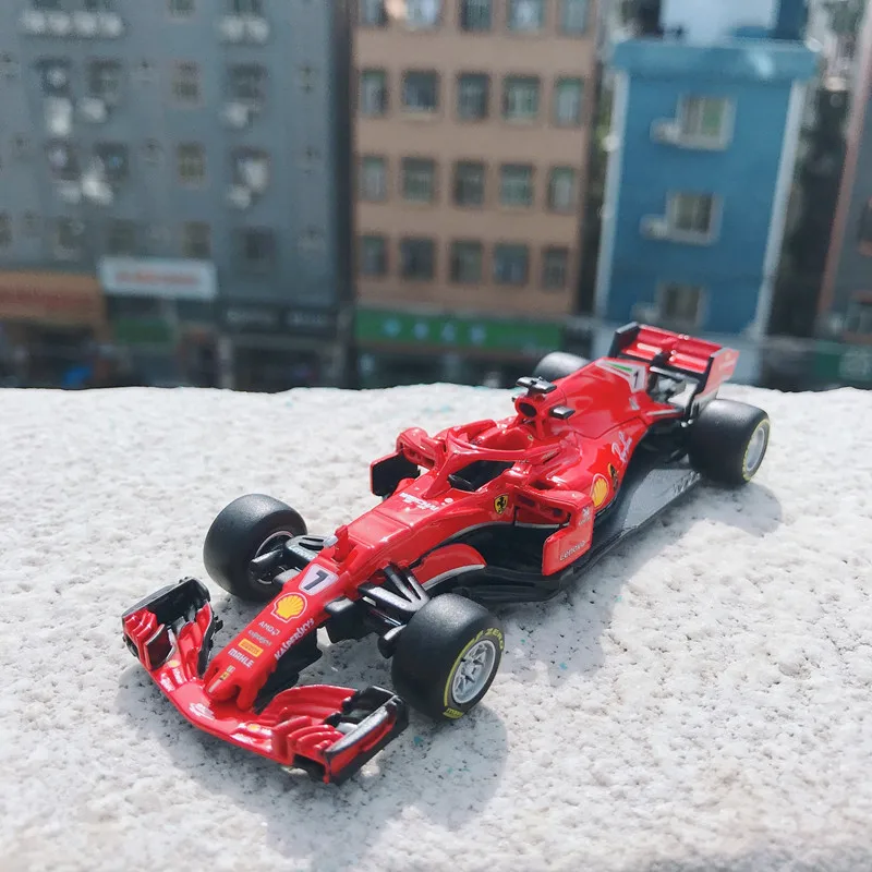 Гоночная формула Bburago 1:43 2019 SF90 SF71H SF70H SF16H #5 #7 #16 F1 модель автомобиля из сплава под