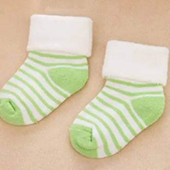 

Kids Socks Striped Socks Anti Slip Non Skid Crew Dress Socks With Grips For Baby Toddler Kids Little Girls