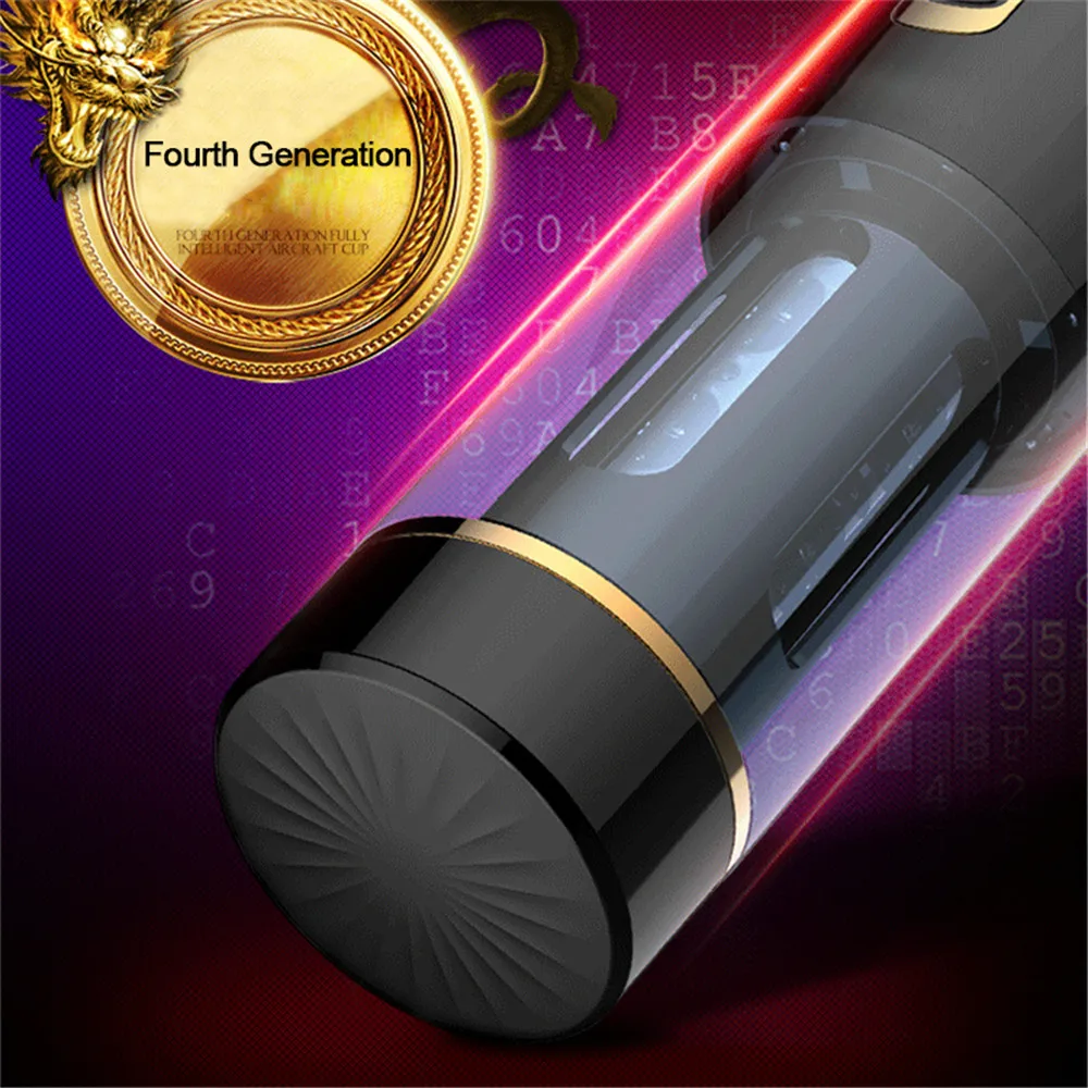 Automatic Telescopic Masturbation Cup Vibrator For Men Real Rotaion Vagina Pussy Oral Sucking Sex Machine Adult Sex Toys For Man (14)