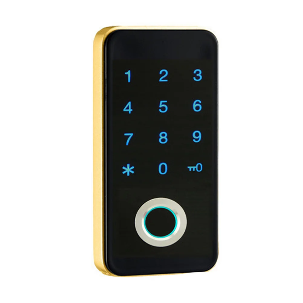 

Zinc Alloy Digital Durable Keypad Office Fingerprint Smart Multipurpose Touch Password Keyless Cabinet Door Lock Security Home