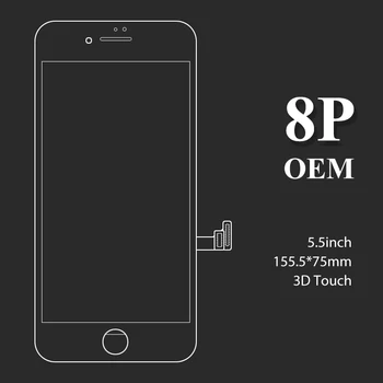شراء5 قطعة OEM آيفون 8 Plus LCD 5.5