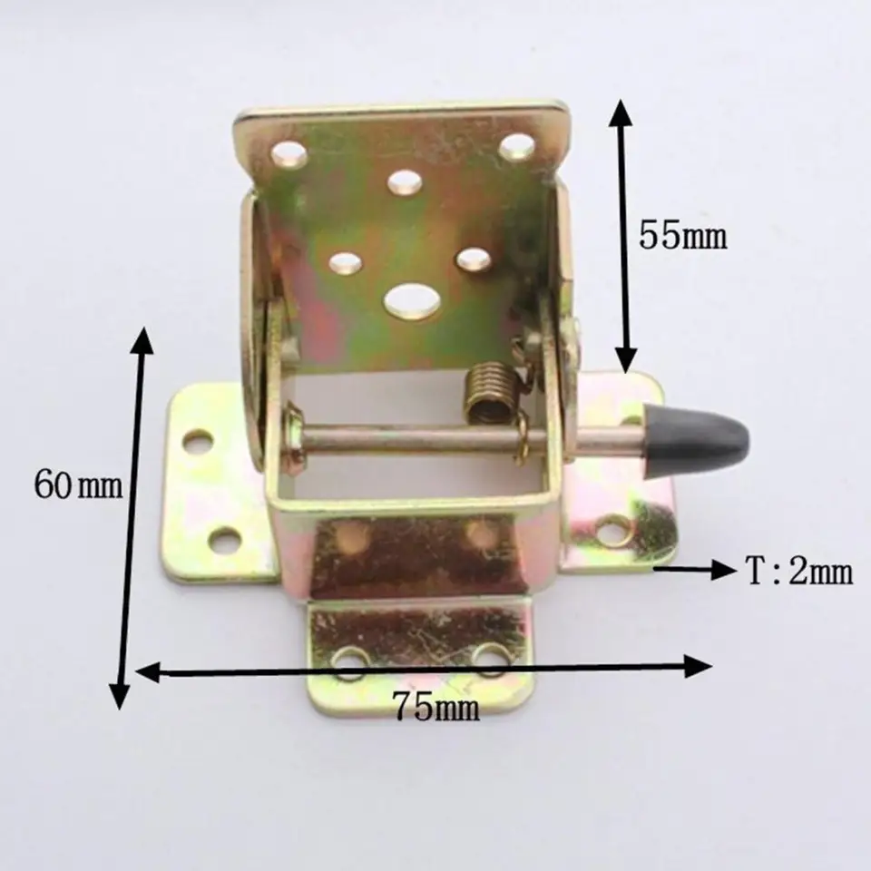 Staffe Di Supporto Pieghevoli In Argento - 2 Pezzi, Per Gambe Tavolo E Mobili