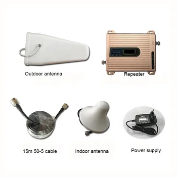 

Tri band 2G 3G 4G LTE WCDMA DCS GSM DCS 3G 900 1800 2100MHz signal repeater Set phone repeater
