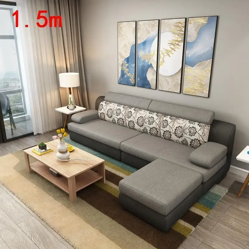 Version S Диван-пуф для Salonu Futon секционный Copridivano Meble Sillon современный набор для гостиной мебель диван - Цвет: Version S
