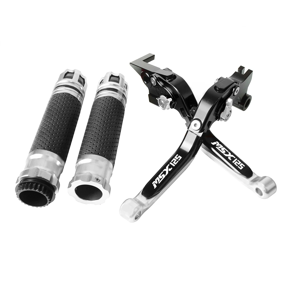 For Honda GROM/MSX125 MSX125 Motorcycle Adjustable foldable Levers Brake Clutch Levers Handlebar Hand Grips