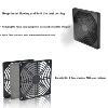 2 pièces filtre ventilateur anti-poussière, 40mm 50mm 60mm 80mm 90mm 120mm pour PC coque d'ordinateur, protection de ventilateur de refroidissement, ABS ► Photo 2/4