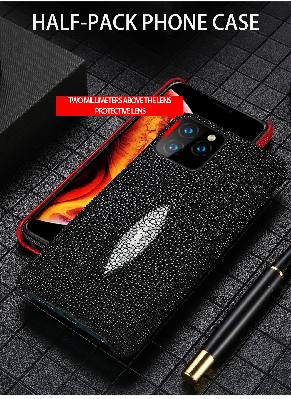 Натуральная кожа ската чехол для сотового телефона Apple iPhone 11 11 Pro 11 Pro Max X XS XR 7 Plus XS MAX 8 Plus 6 6S 5 5S se