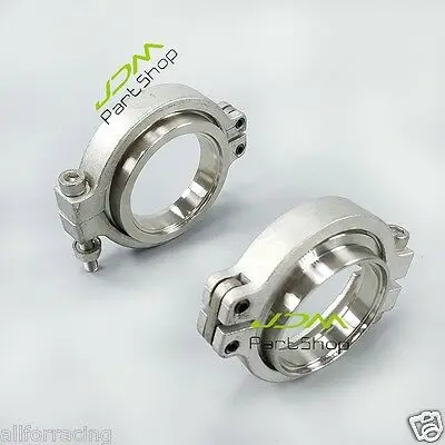 Set Di Morsetti Flangiati A Fascia V Da 2 Pezzi 44Mm Per Kit V-Band Di Ingresso E Uscita Tial Wastegate Mvr 44Mm