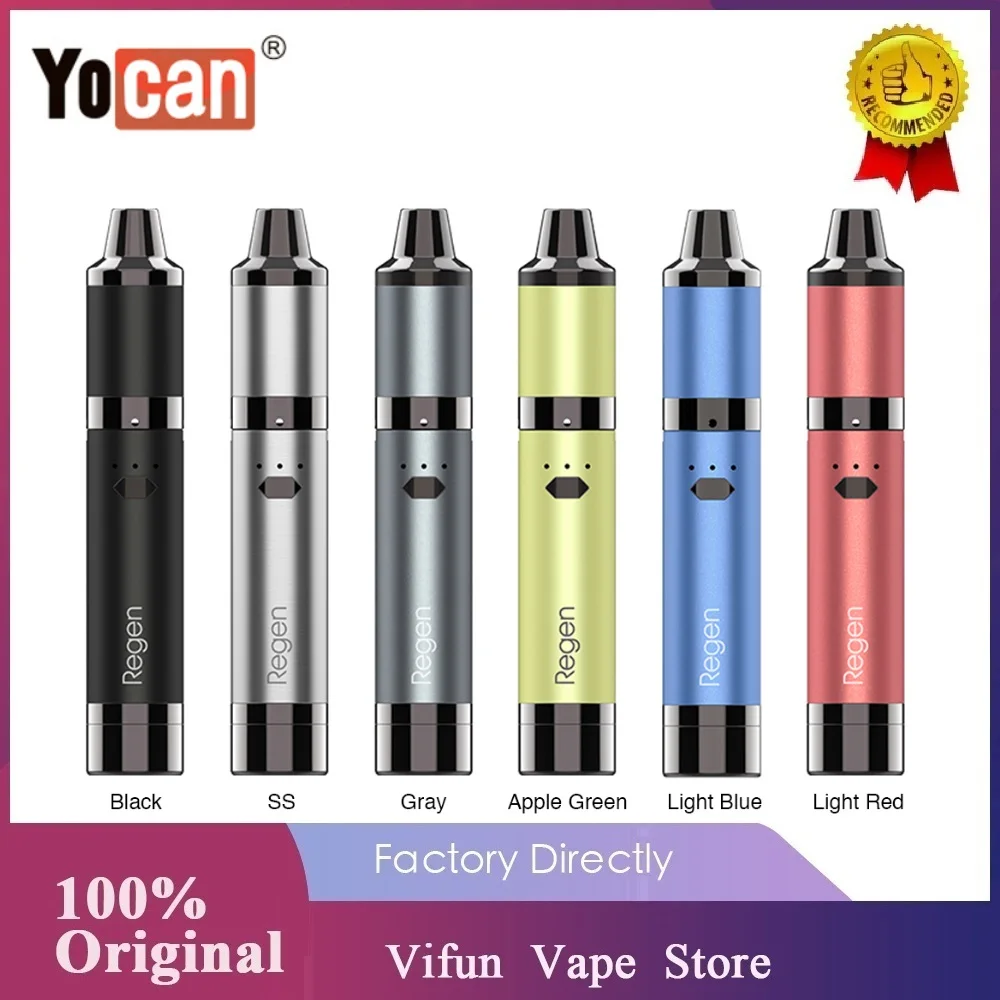 Оригинальный набор для воска Yocan 1100 мАч аккумулятор емкостью 2 мл 3 уровня