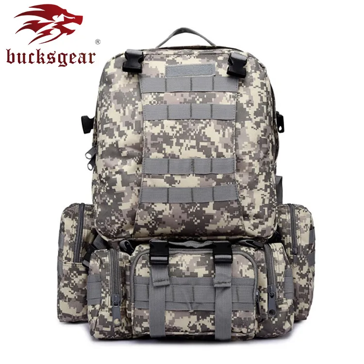 

Hot Sales North America Outdoor Camouflage Bag Waterproof Forces Backpack Tactical Large Capacity Backpack Combination Backpack