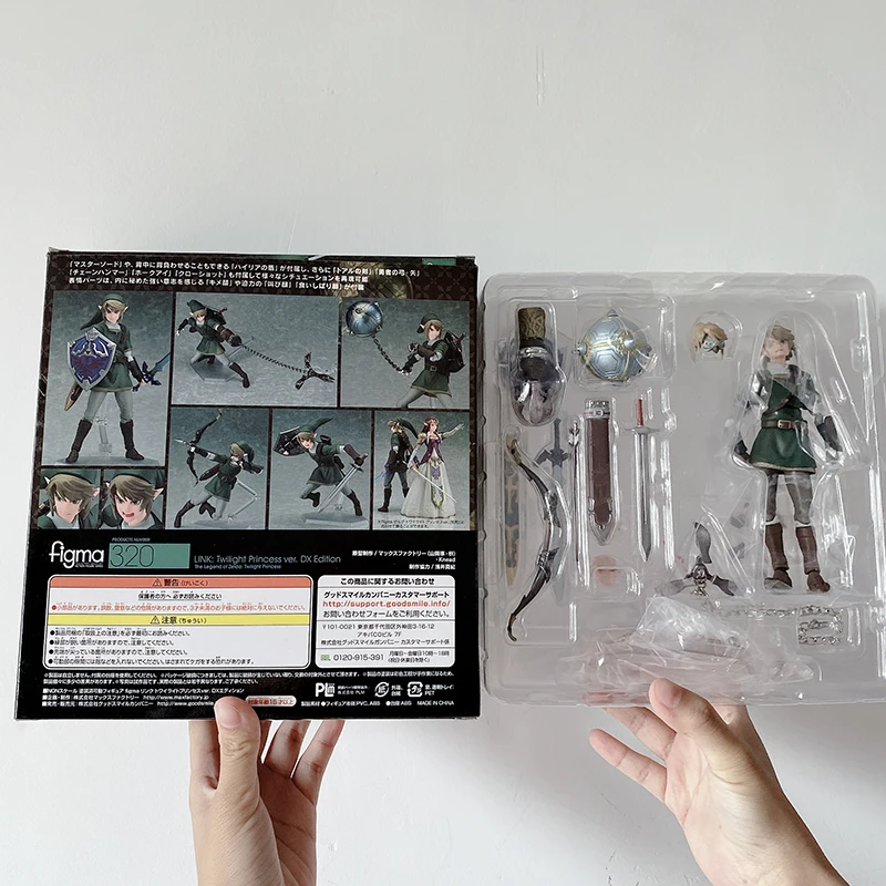 Figma 319 Zelda 320 Skyward фигурка меч Сумерки звеньевая принцесса экшн игрушки