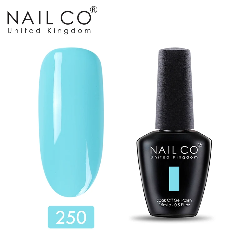 NAILCO Гель-лак набор все для маникюра Полупостоянный Vernis 15 мл УФ-гель для ногтей Hybird Gellak дизайн ногтей маникюр - Цвет: 11250