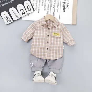 

baby boy clothes Shirt+pant boys clothes set vetement bebe garcon baby boy summer clothes set infant clothing 80/90/100/110cm