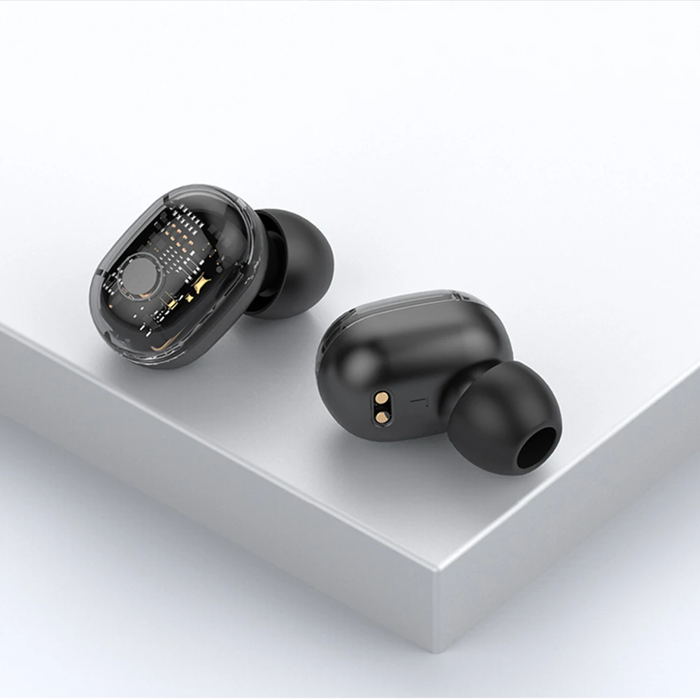 С микрофоном беспроводные шумоподавления HIFI Bluetooth спортивные наушники музыка Смарт сенсорное управление бег эргономичный водонепроницаемый