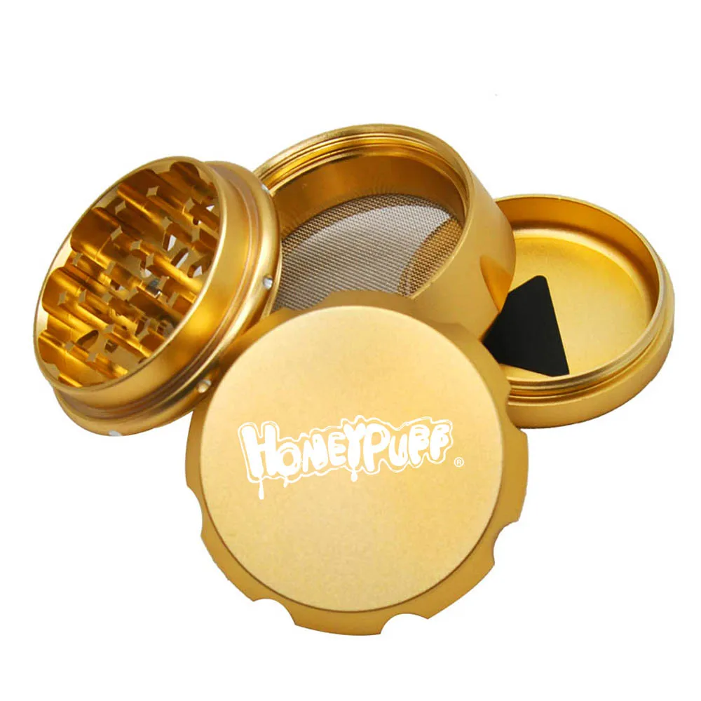 HONEYPUFF барабанная форма металлическая травяная шлифовальная машина ТАБАК 62 мм