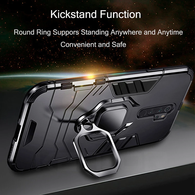 Cover For Xiaomi Redmi Note 8 Pro Case 128GB Ring Holder Magnetic Phone Case For Redmi 1 Cover For Xiaomi Redmi Note 8 Pro Case 128GB Ring Holder Magnetic Phone Case For Redmi 3