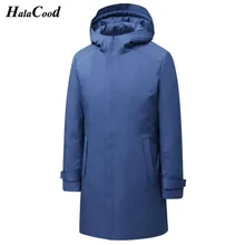 Высокое качество, толстый пуховик, новые длинные зимние пуховики, теплые модные деловые белые пуховики, пальто, брендовая одежда