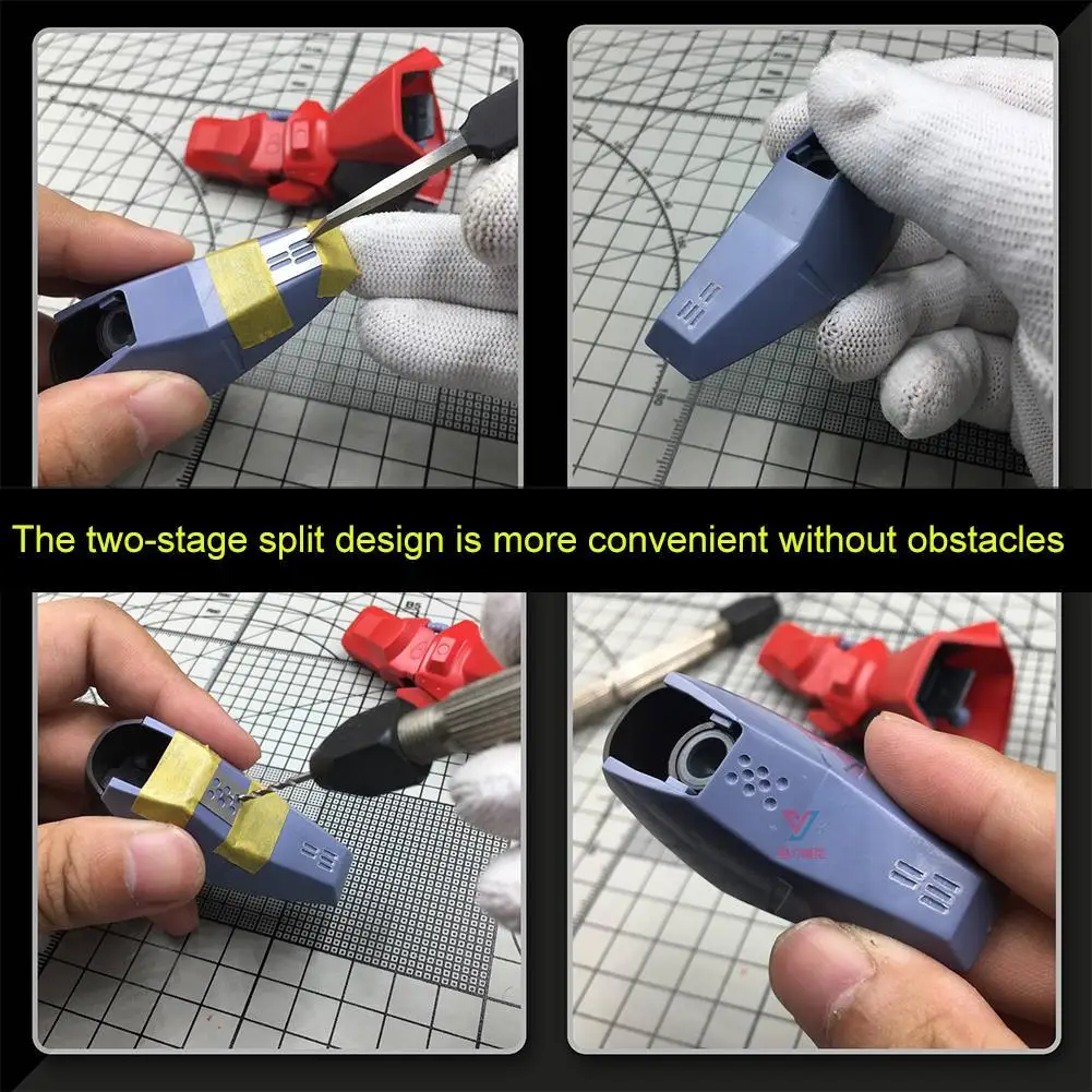 4 In 1 Drill Scribe Line Tools Suitable For 1/144 And 1/100 Models Model Detail Renovation Engraving Hole Engraved Tool