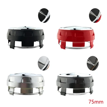 

20pcs/lot 75mm Black silver red gray Wheel Center Caps Wheel Hub Rim Cover Badge Emblem For Mercedes Benz AMG Accessories