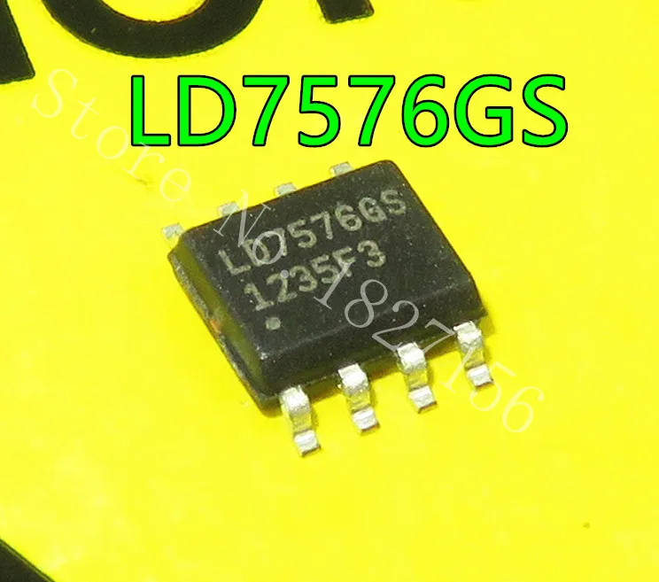 1 шт./лот LD7576GS LD7576 лапками углублением SOP-8 в наличии зеленый-режим pwm контроллер |