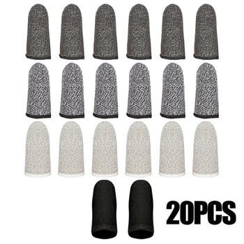 

20pcs Phone Game Finger Sleeve Screen Gaming Controller Touch Screen For PUBG Finger Cot For Child