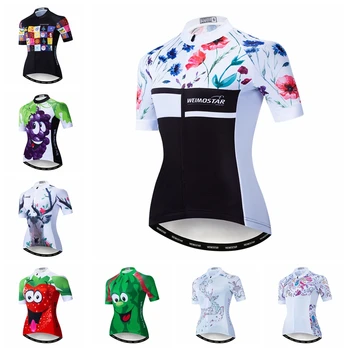 

2020 Cycling Jersey women Bike Jerseys female road MTB bicycle shirt Ropa Ciclismo maillot female ladies Racing top summer black