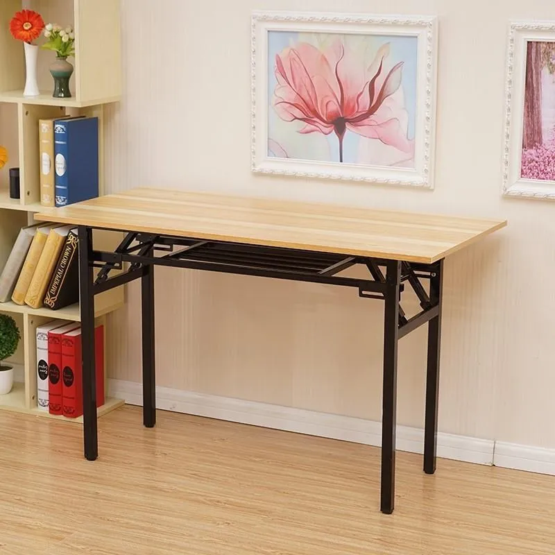 

Rectangular Folding Table Simple 2 Human Small Table Simplicity 1 M 2 Small Household 4 People Eating Small Table