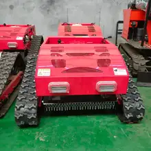 Máquina de cortar grama, robô cortador de grama de 200m com controle remoto, novo modelo de robô agrícola, cortador de grama à gasolina