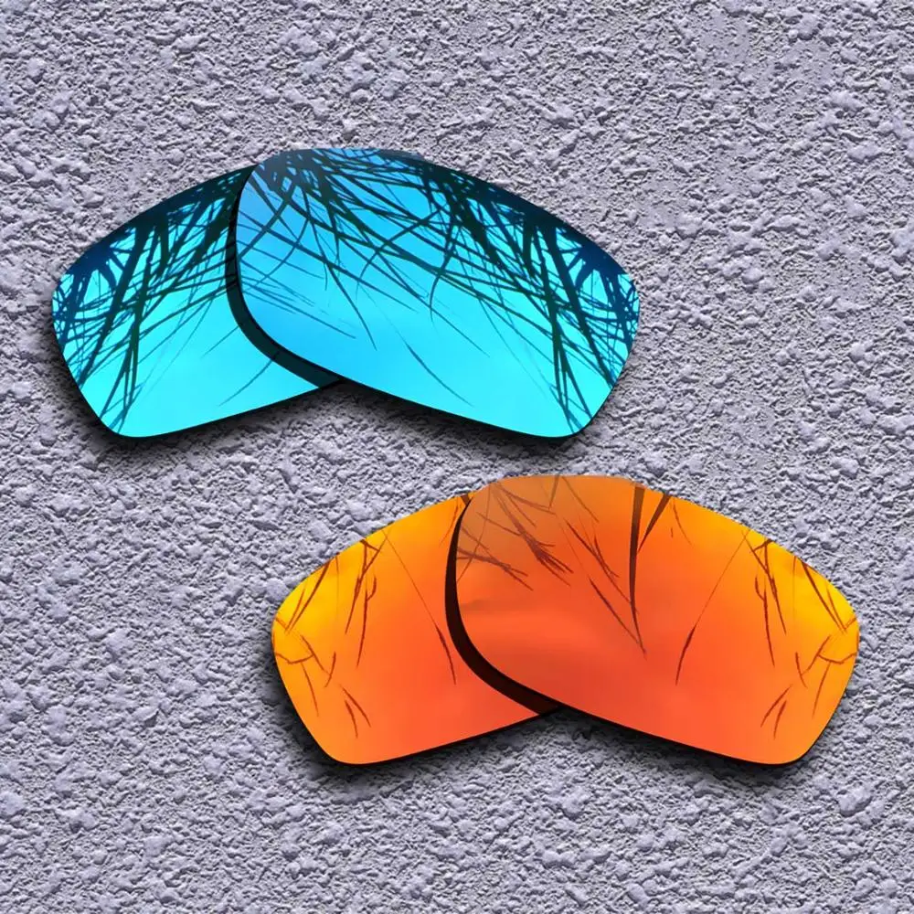 2 Pairs Polarized Replacement Lenses for Oakley Fives Squared Sunglasses- Multiple Choices
