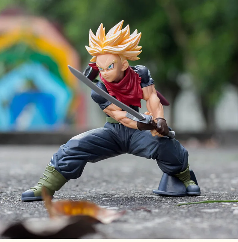 16 см японского аниме Dragon balled Z trunks ПВХ фигурка игрушки Супер Saiyan trunks Коллекционная модель украшения игрушки подарок для детей