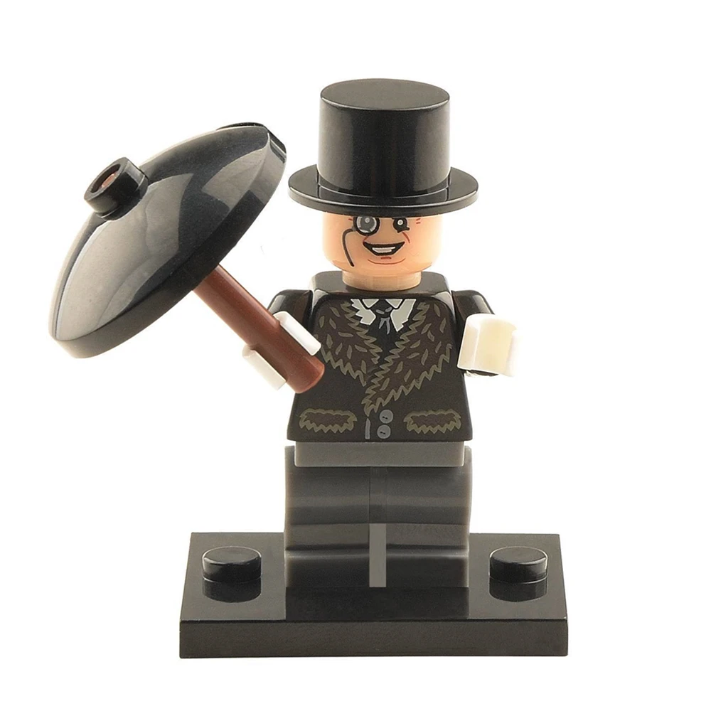 Single Sale Penguin Oswald Cobblepot Batman Movie Super Heroes Arkham Knight minifig Assemble Building Blocks Kids Toys Gift | Игрушки и