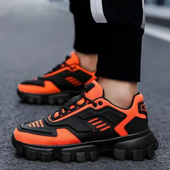 

Hip Hop Men Sneakers Colorful Kanye West Shoes Lightweight Chunky Sneakers Youth Boys Casual Shoes Mesh Male Footwear Fashion