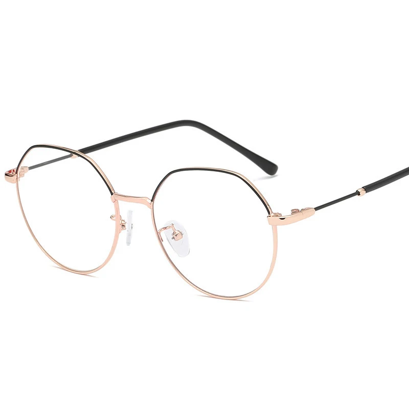 New Metal Glasses Frame Retro Glasses Frame Male and Female General Can Match Myopia