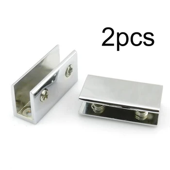 

Bathroom Shower Screen Bracket Clamp Mount 8-12mm Glass Holder Clip Tool Useful