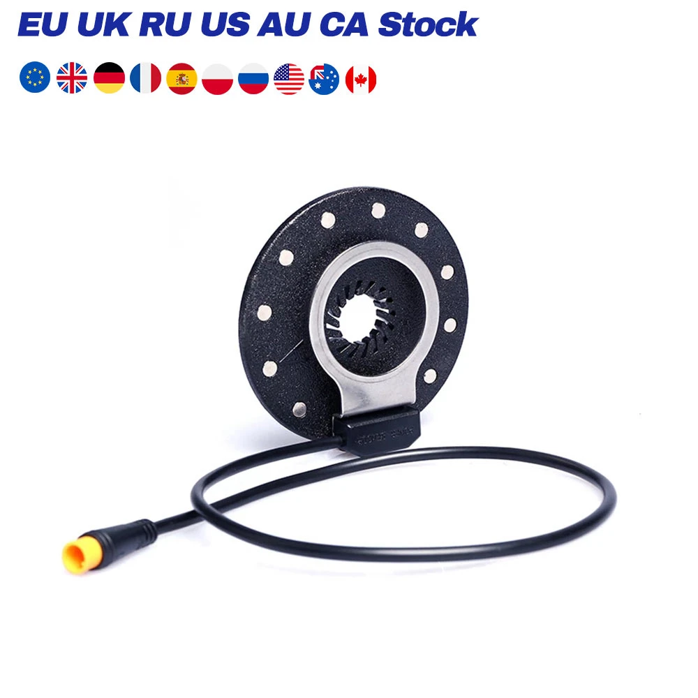 Waterproof Electric Bicycle Pedal Assist Sensor E Bike Double Hall 12 Magnet Left Right Side Pas System Diy Ebike Modified Parts Electric Bicycle Accessories Aliexpress