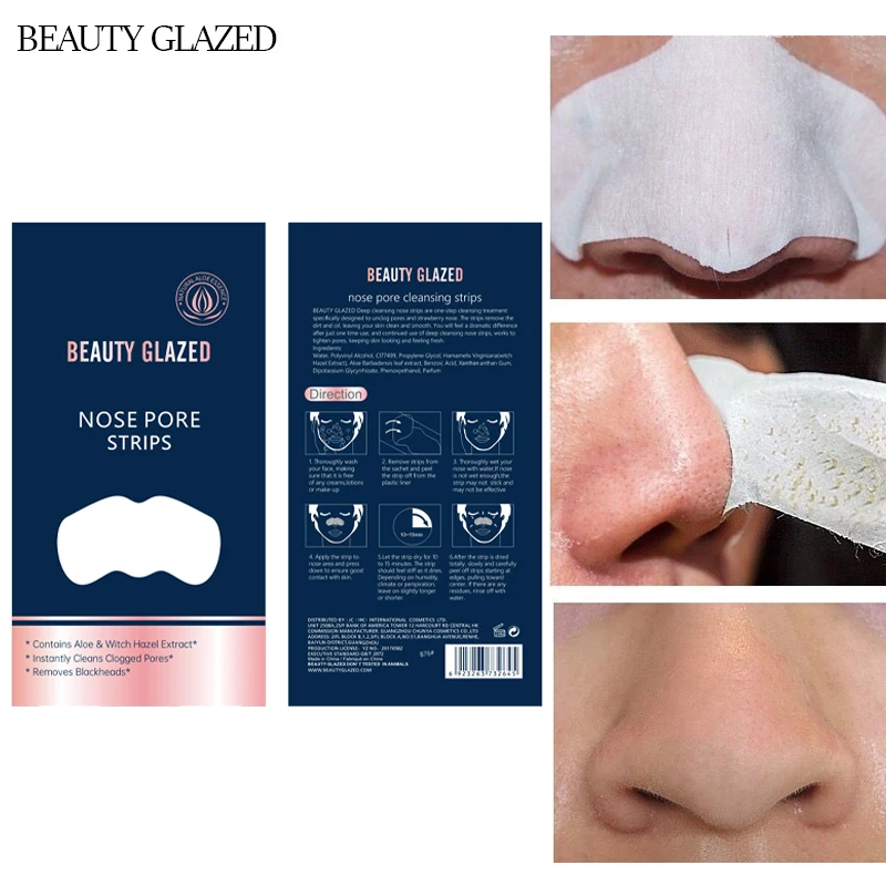Маска для лица Beauty Glazed, средство для удаления чёрных точек и прыщей на лице Маска для лица Beauty Glazed, средство для удаления чёрных точек и прыщей на лице