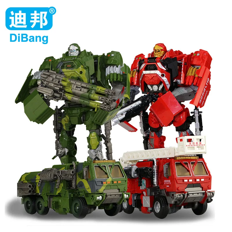

Dibang-8439 Transformation CHILDREN'S Toy Model Car Jingang Days Fire Truck Hot New Style