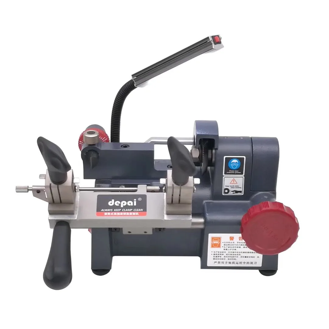 

D28 key machine flat milling horizontal key machine fixture lengthened and widened ultra-quiet compact machine with key