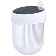 Солнечный настенный светильник на открытом воздухе солнечный светильник забор 2 цвета светильник белый/теплый цвет-белый