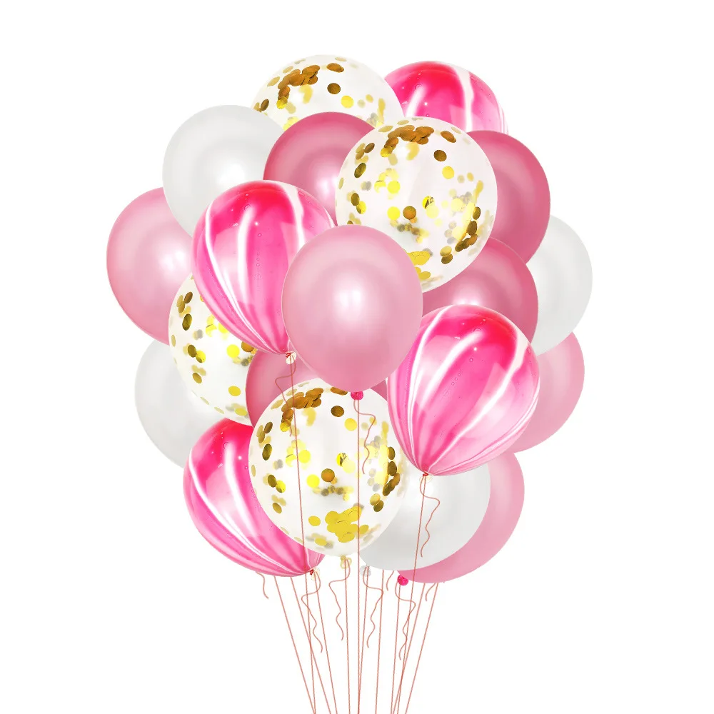 Агат блесток воздушный шарик на день рождения ребенка декоративные вечерние украшения Свадебная подставка под фото воздушный шар "Конфетти" набор