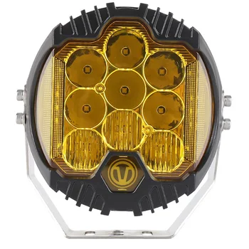 

selling new 7 inch jin-guang huang LED work light and light maintenance light focusing on three sides by modified light