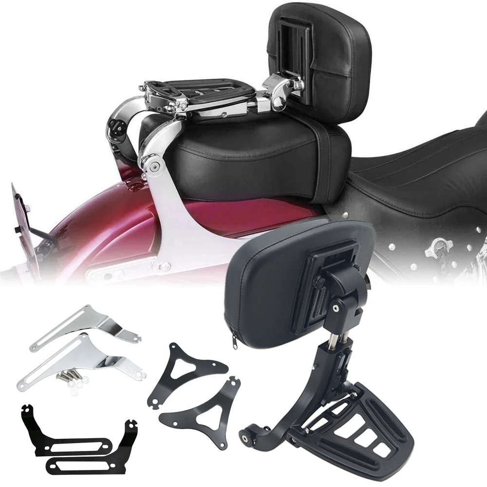 Спинка мотоцикла многоцелевой водитель пассажирская спинка для Harley Dyna Softail Breakout