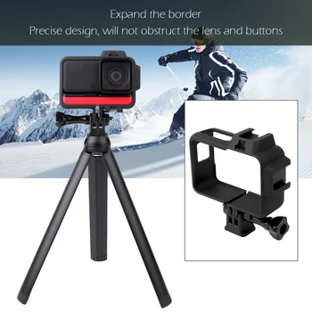 

Hot Sale Frame Simple Enduring Accessories Shoe Mounting Bracket Frame for Insta360 ONE R Camera Accessories